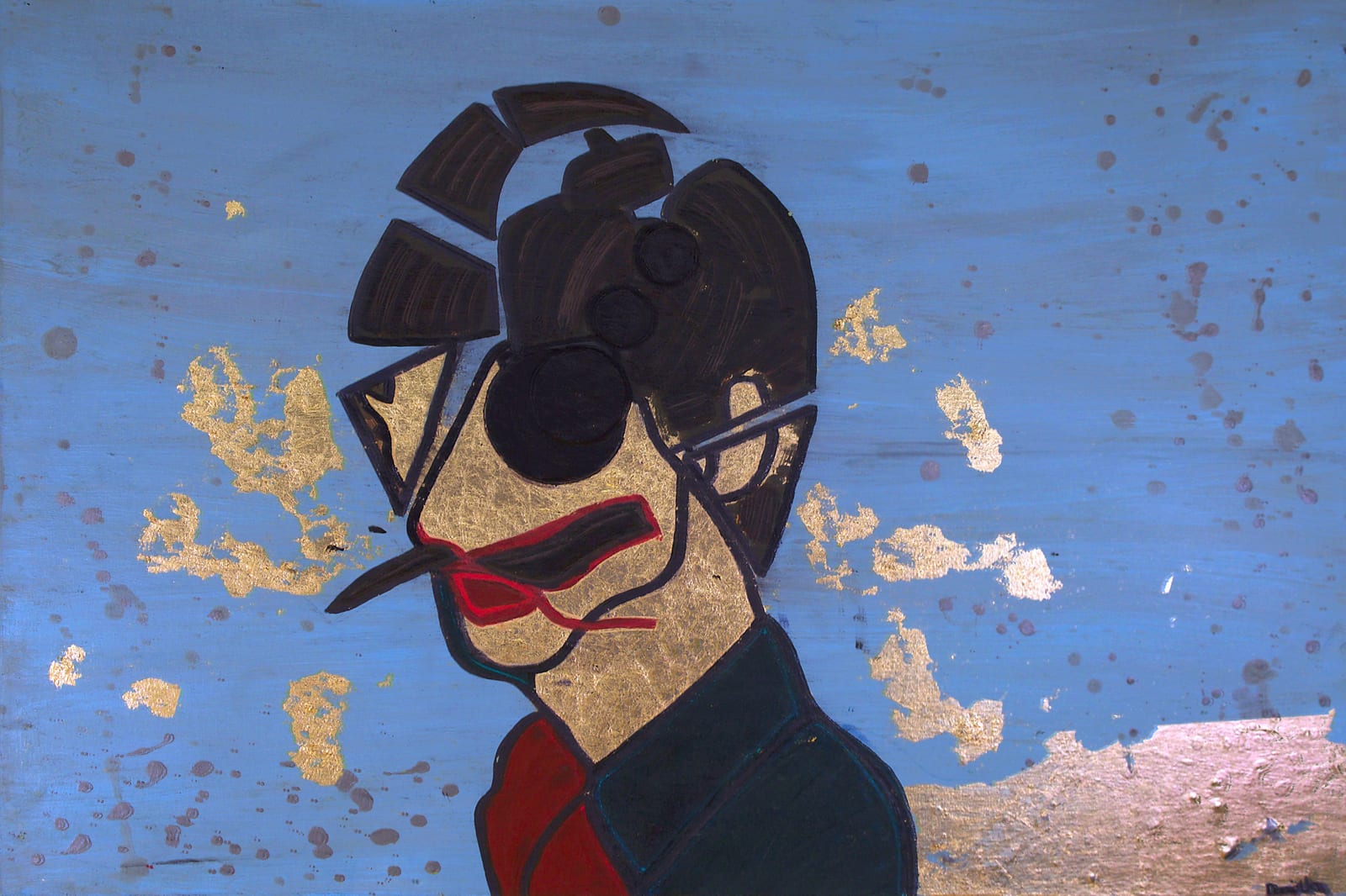 Fragmented Self, Acrylic on canvas
